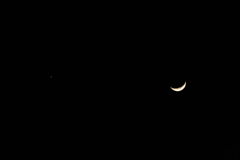 2009/12/21 木星と月