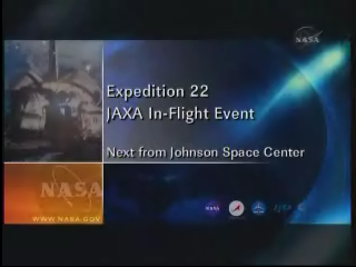 Expedition 22 JAXA In-Fligt Event